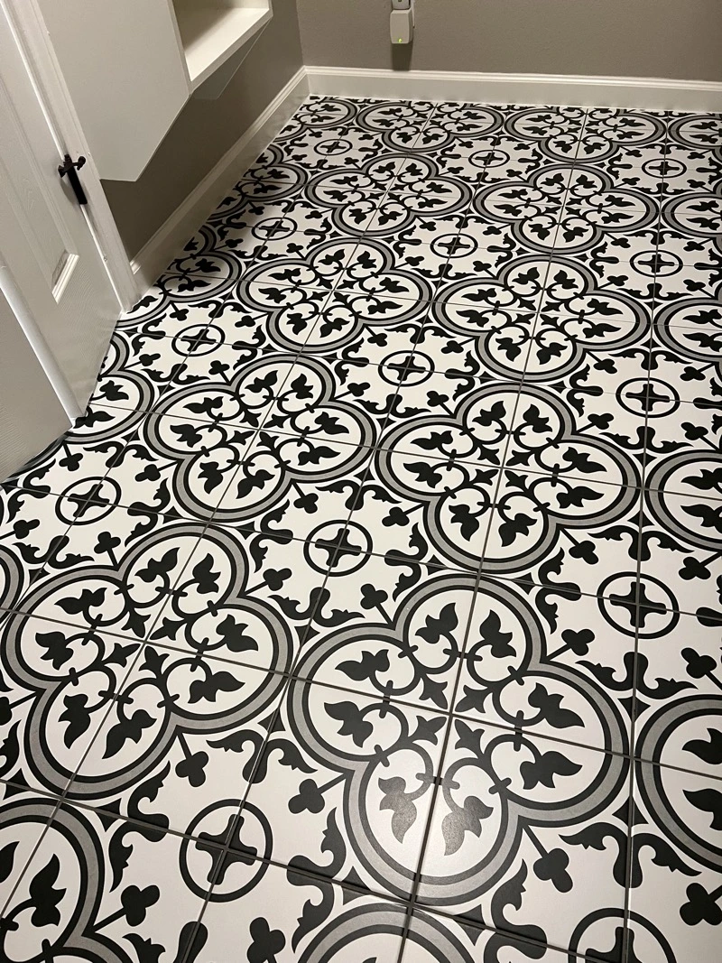 tiles after